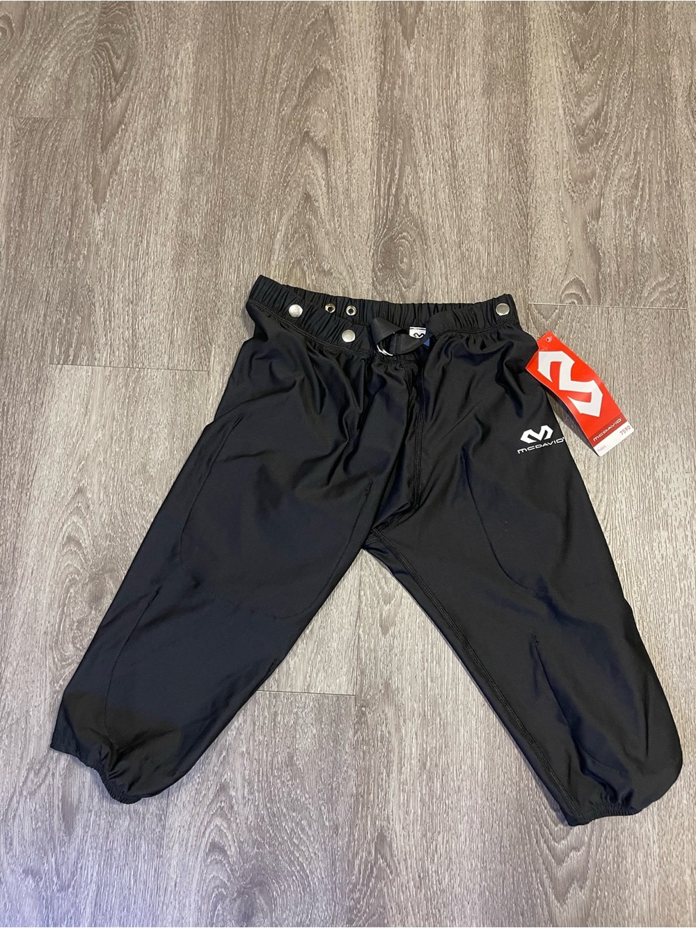 McDavid Youth Rival Practice Football Pants Size XL Black 33”-36” Waist NO pads